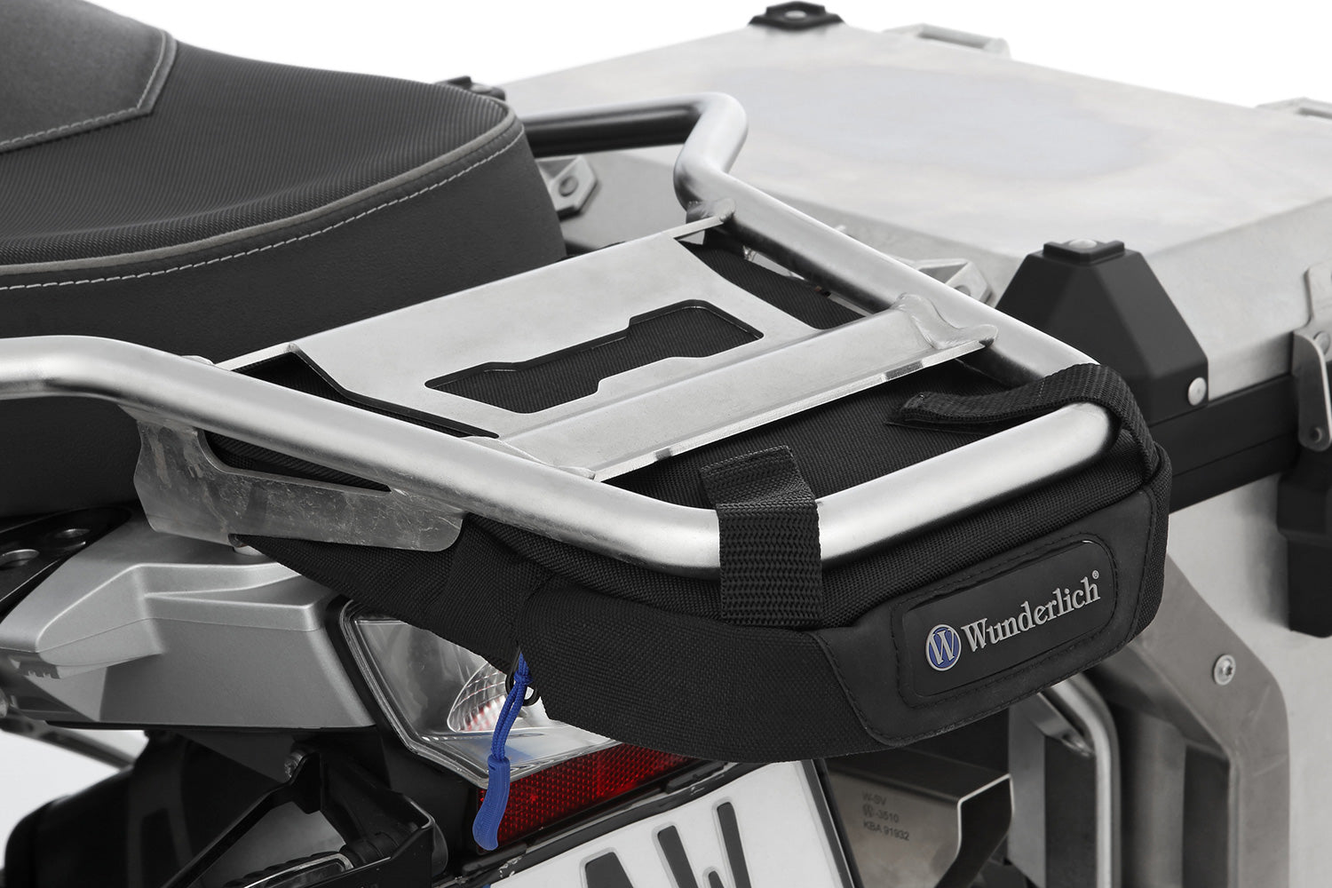 High-grade luggage bag - designed specifically to fit the gap below the rack