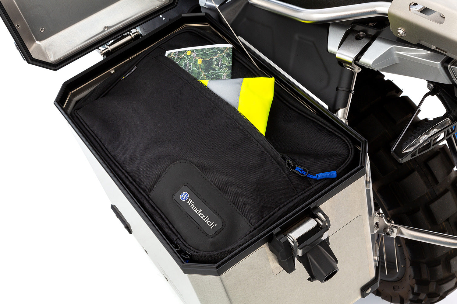 Perfectly fitting inner bag for the left original BMW Aluminum Case