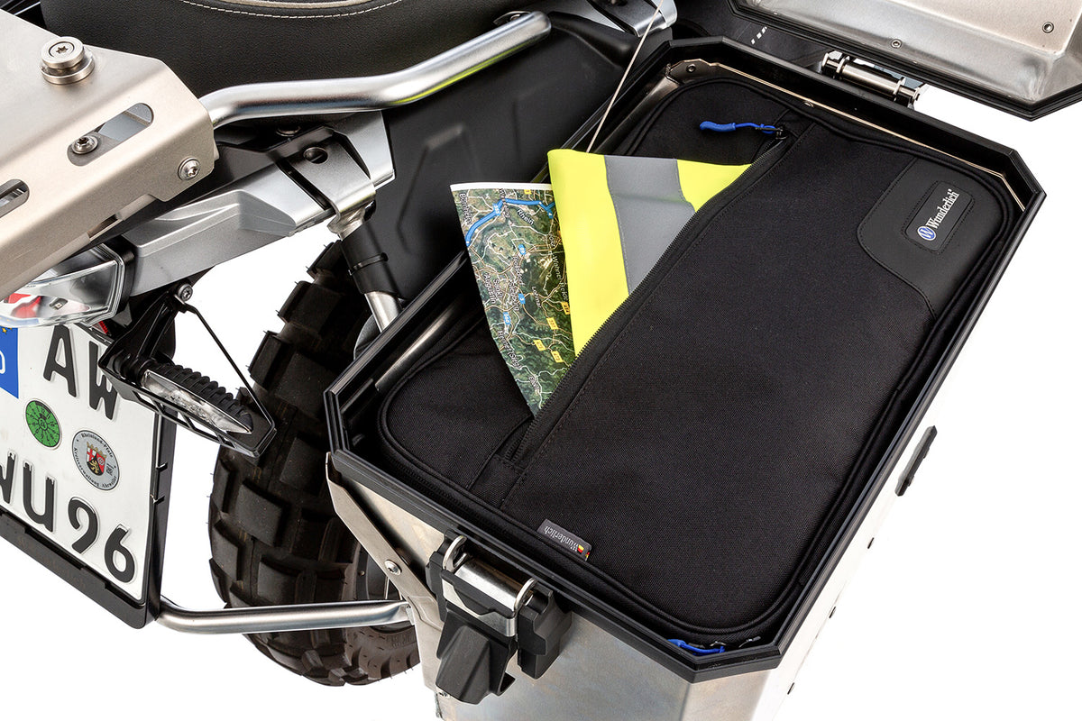 Perfectly fitting inner bag for the right original BMW aluminum case