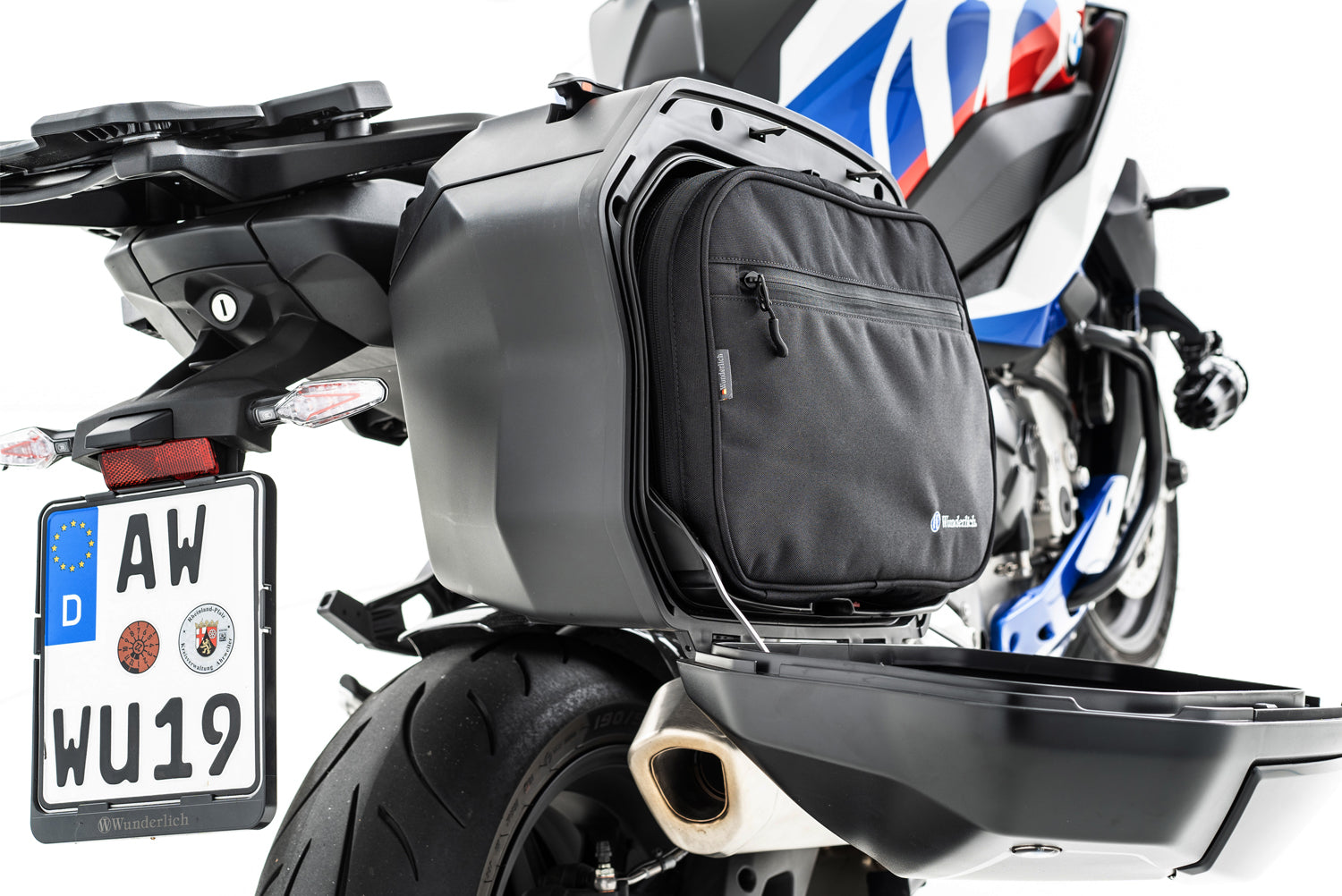 Wunderlich case inner pocket - complete your BMW ✔ Premium components ✔ Integrated design ➜ Order now