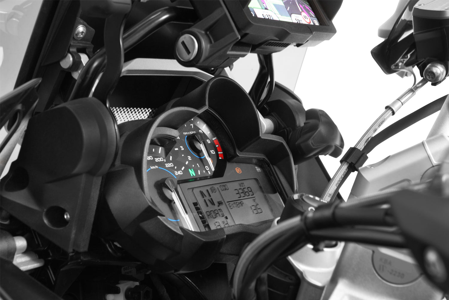 Wunderlich Instrument Surround with Visor black