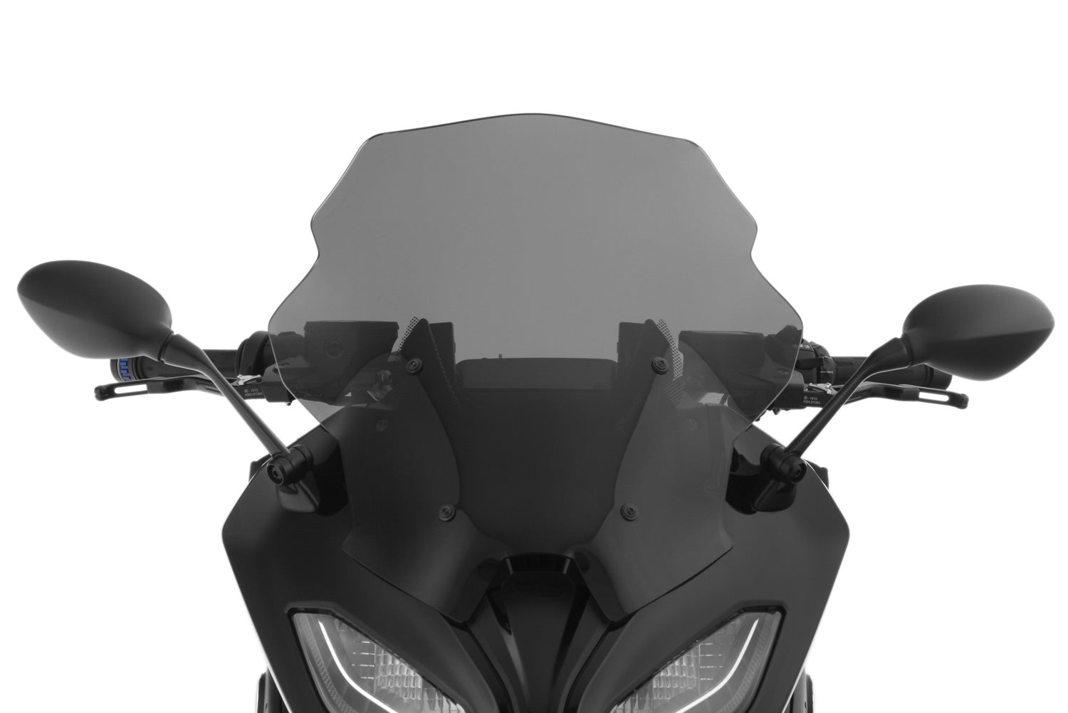 The qualities of this windshield are best felt after a long day's riding on your BMW