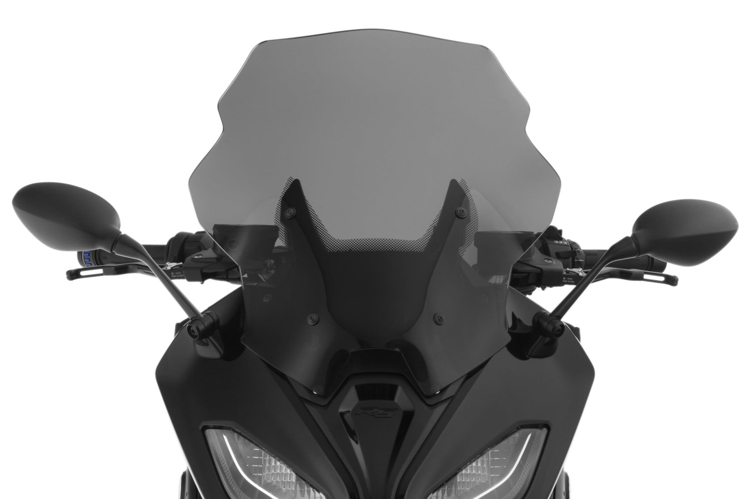 The qualities of this windshield are best felt after a long day's riding on your BMW