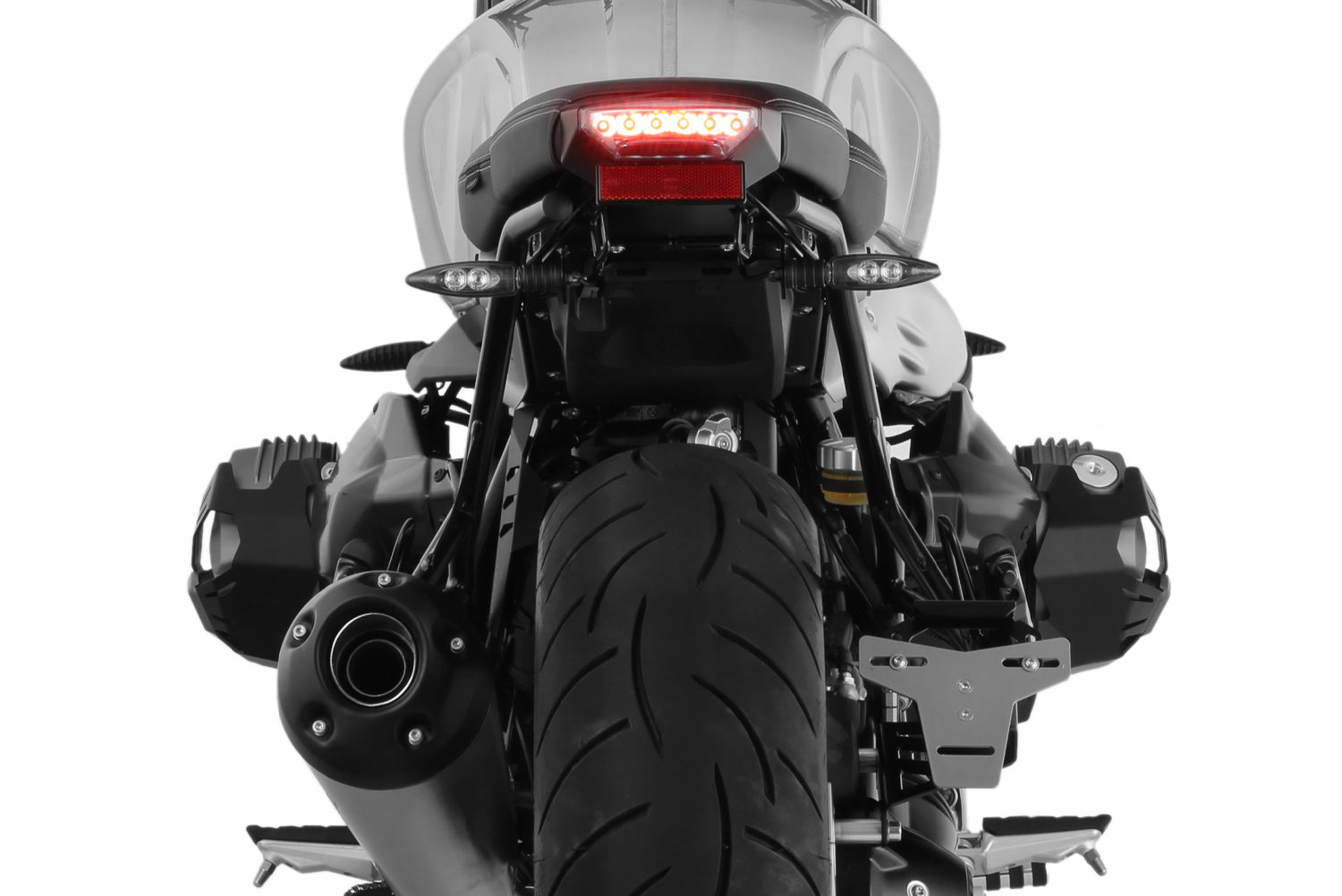 Unobstructed view of the tires and an uncompromising Retro-Style. ✔ Premium components ✔ Integrated design