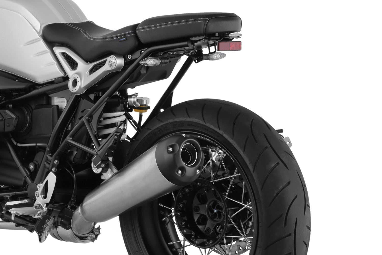 Unobstructed view of the tires and an uncompromising Retro-Style ✔ Premium components ✔ Integrated design
