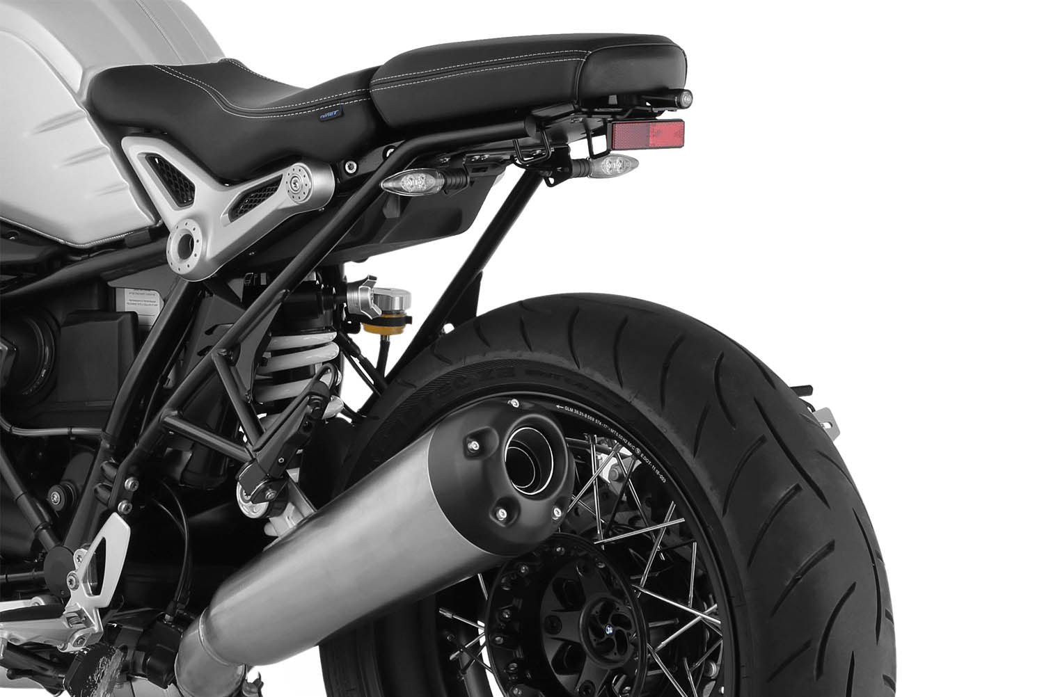 Unobstructed view of the tires and an uncompromising Retro-Style ✔ Premium components ✔ Integrated design