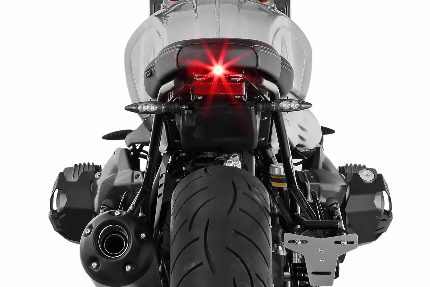 Unobstructed view of the tires and an uncompromising Retro-Style ✔ Premium components ✔ Integrated design