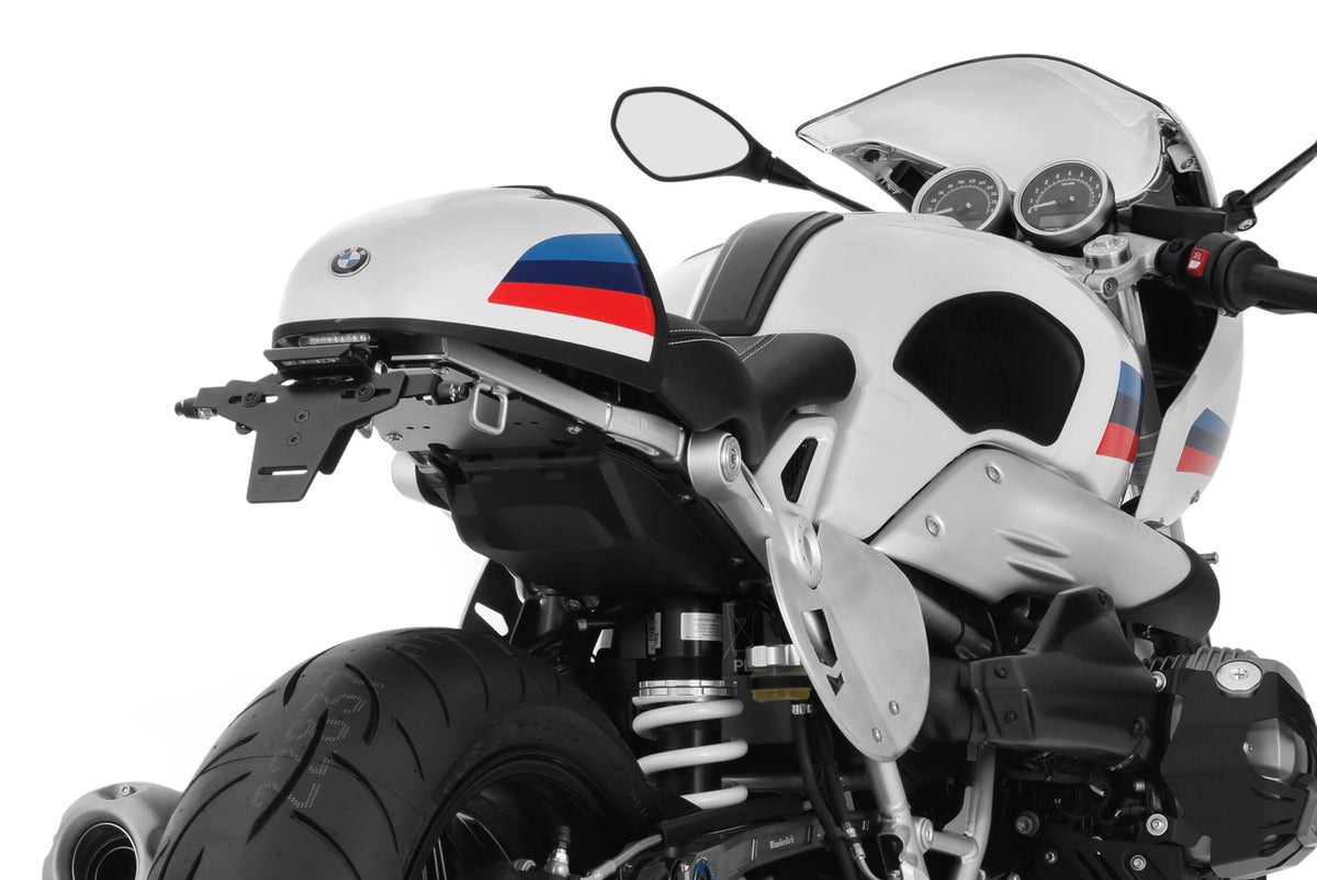Wunderlich license plate holder "SPORT" (With rear light conversion STRIPE)