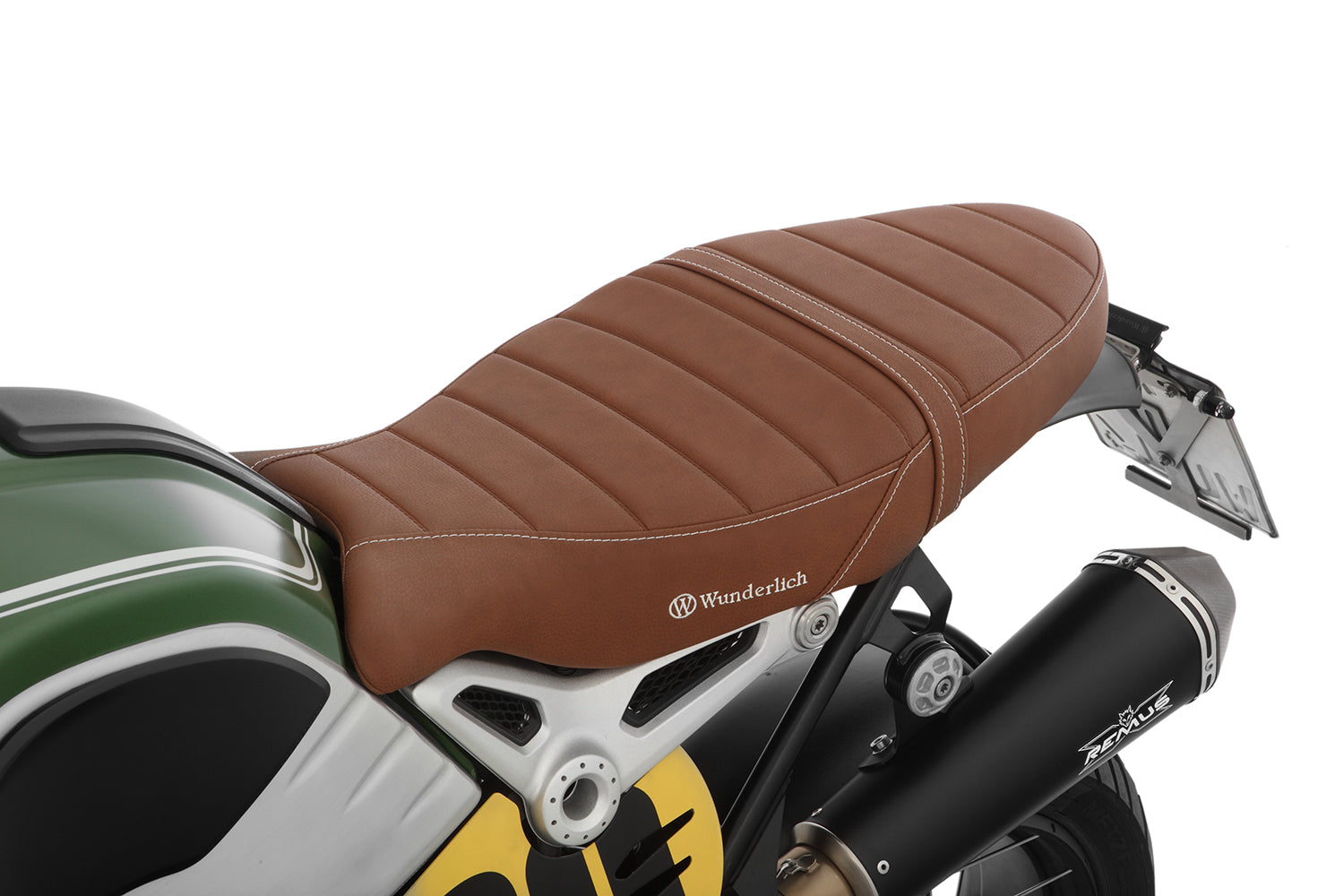 Wunderlich »AKTIVKOMFORT« one-piece seat brown  for R nineT