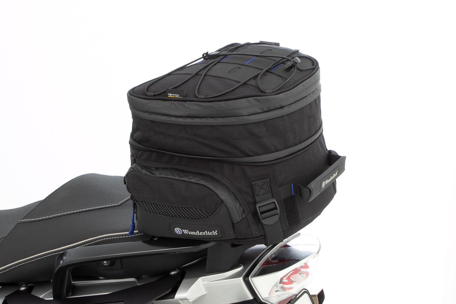 Multifunctional compact bag for the seat or luggage carrier