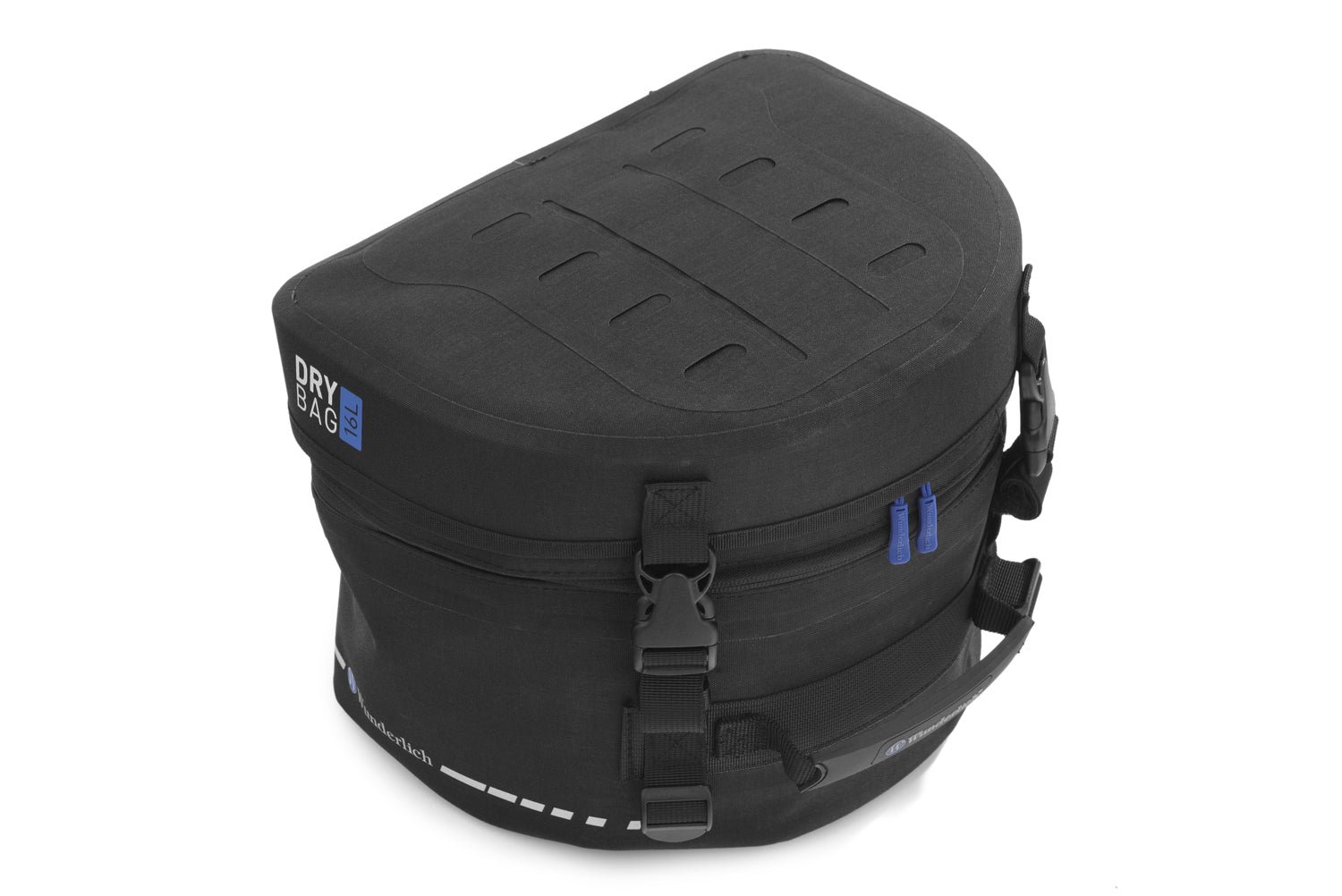 Multi-functional and compact bag can  either be attached to the luggage carrier of the passenger seat quickly and  simply