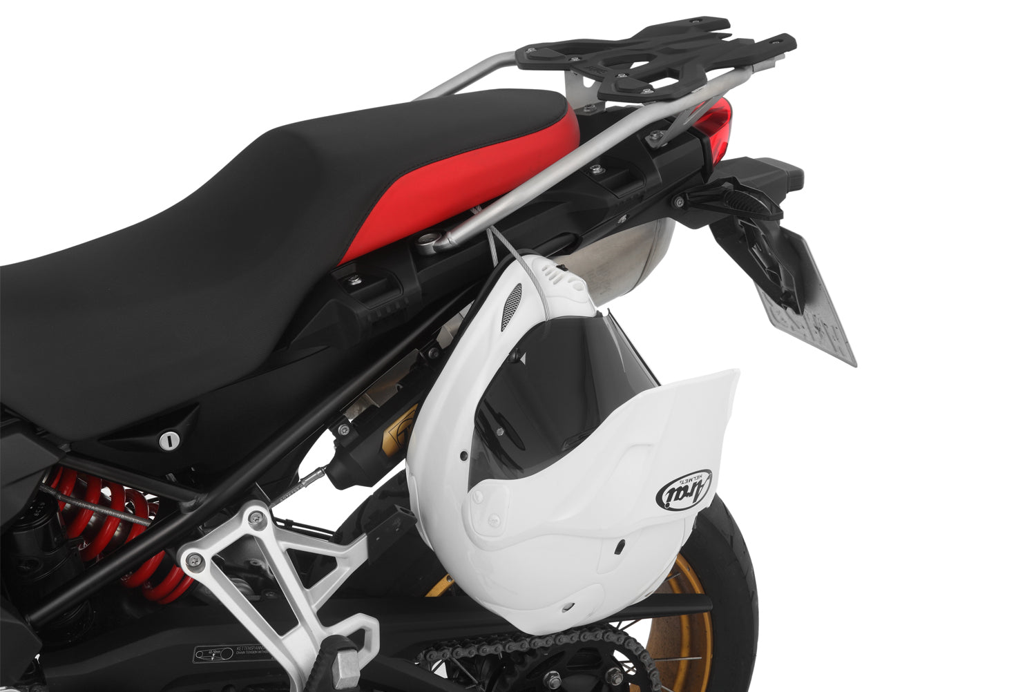 Wunderlich helmet anti-theft system „HelmLock“. The safest helmet protection.