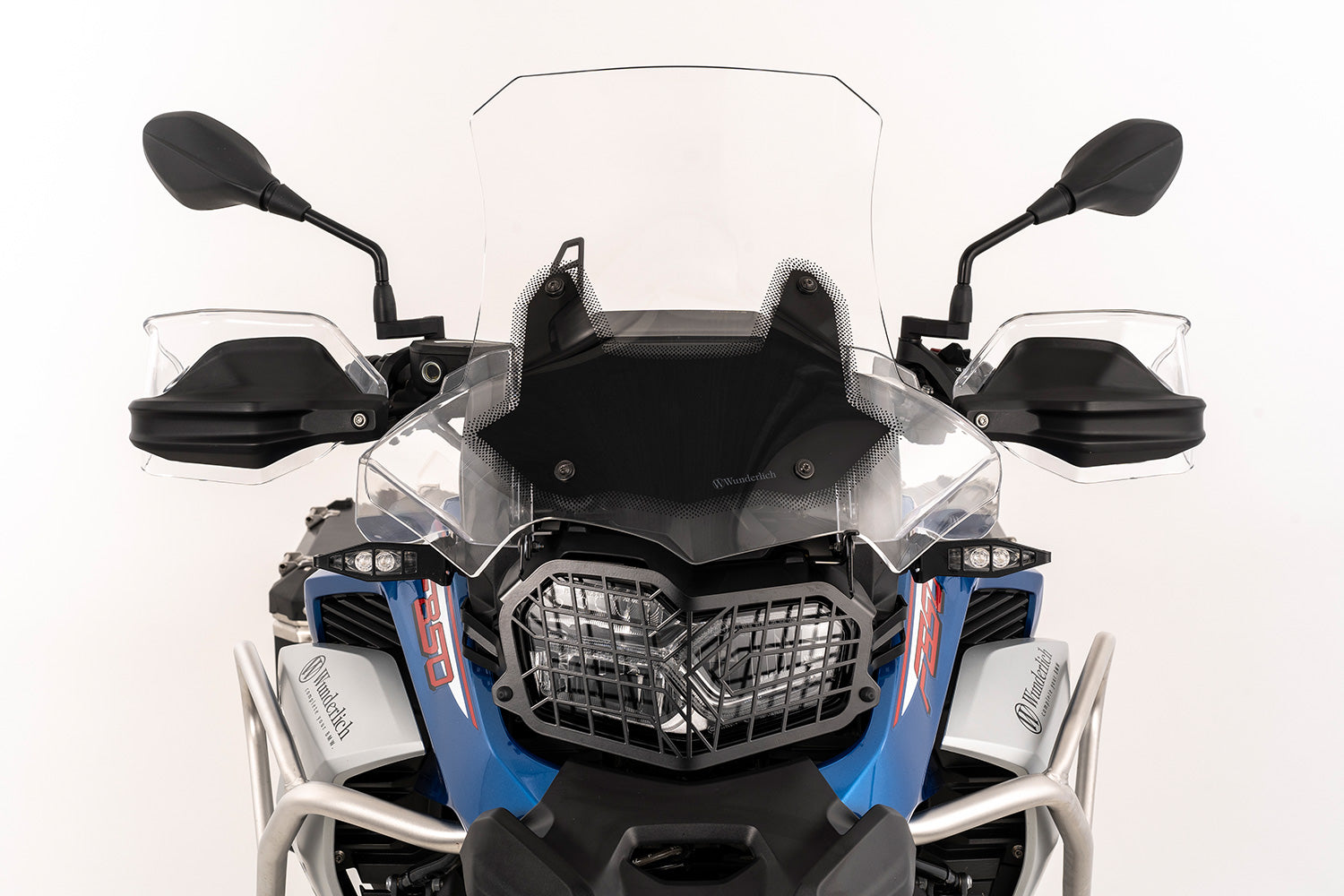 Our hand guard extension significantly enlarges the protective zone of the original protectors
