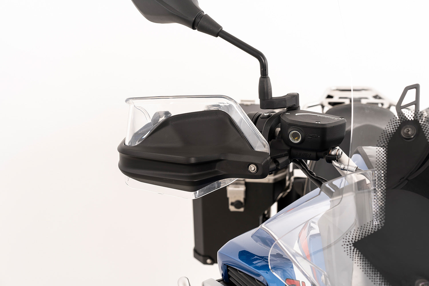 Our hand guard extension significantly enlarges the protective zone of the original protectors
