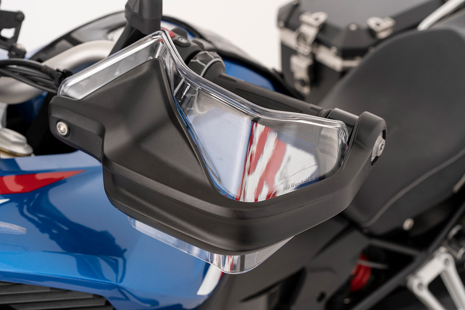 Our hand guard extension significantly enlarges the protective zone of the original protectors

