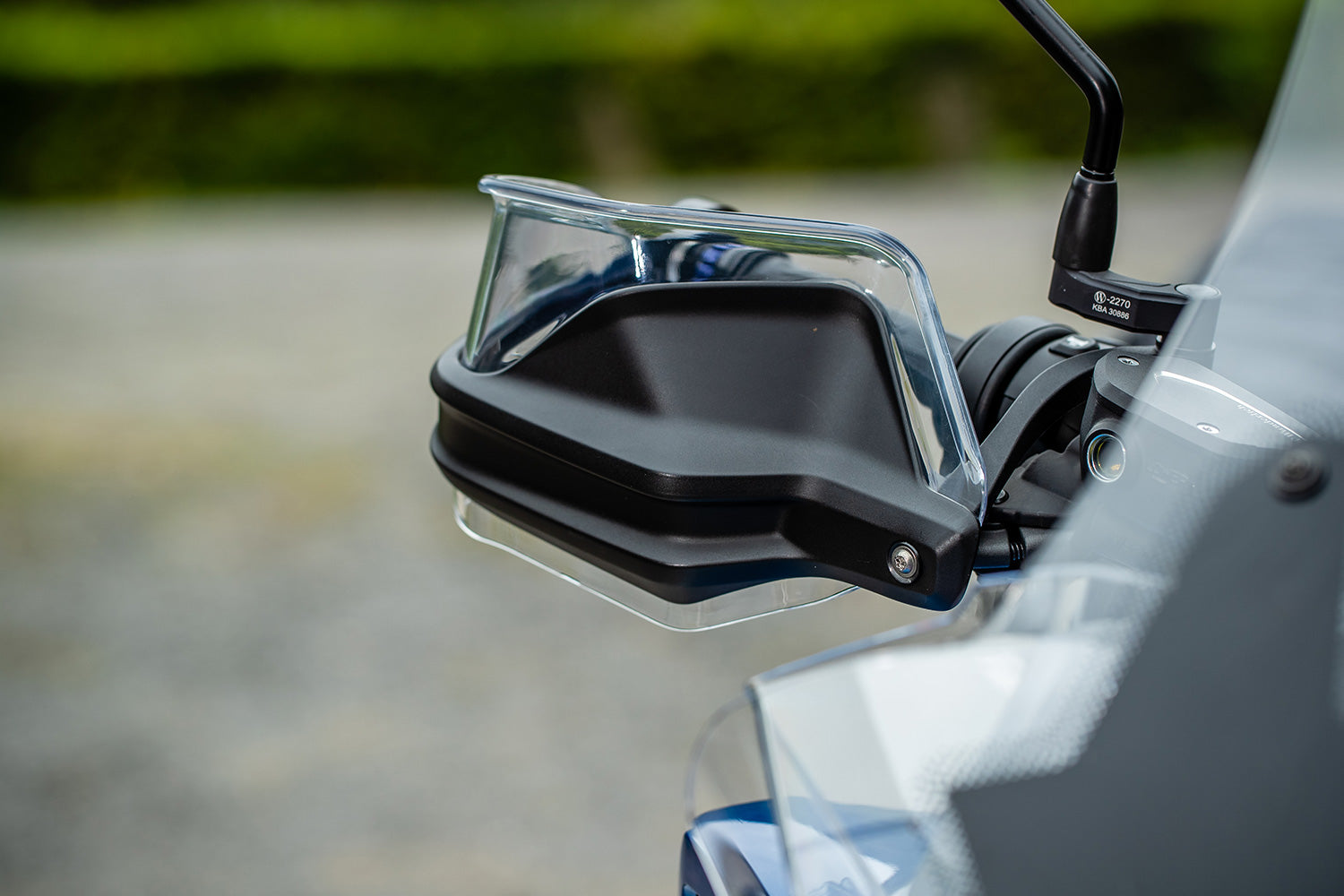 Our hand guard extension significantly enlarges the protective zone of the original protectors

