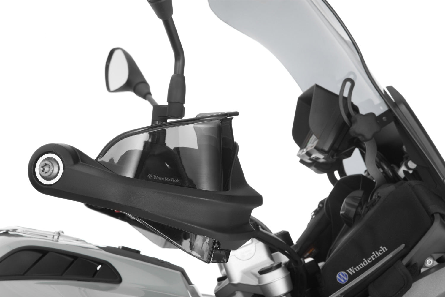 Wunderlich hand guard extension, smoke grey
