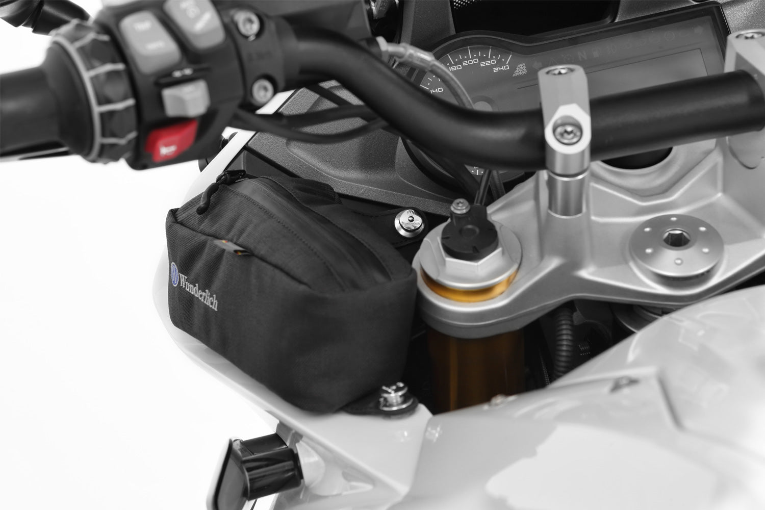 The refined and fitted Fairing Pouch for everything you need quickly to hand
