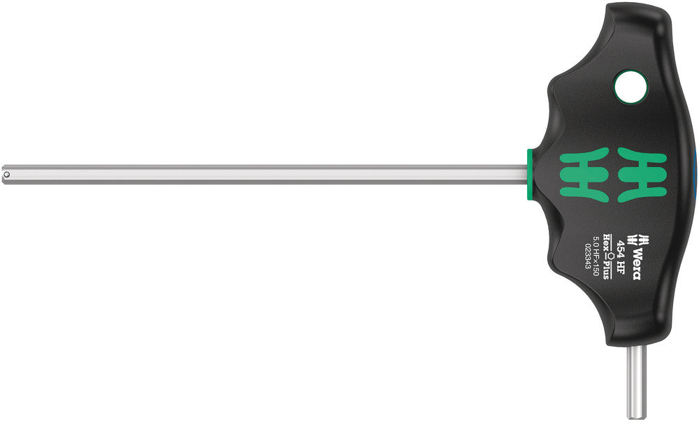 Wera Tools - 454 HF T-handle hexagon screwdriver Hex-Plus with holding function