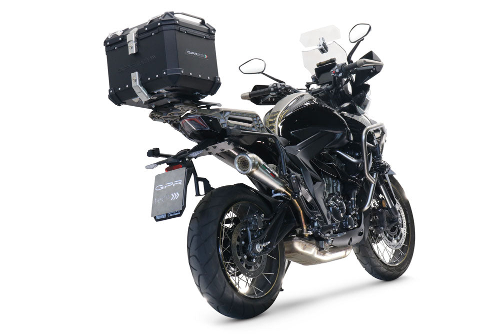 GPR-Exhaust---Powercone-Evo-Slip-on-for-350-T1-ADV-from-2022-to-2024-dB-Killer-Link-Pipe
