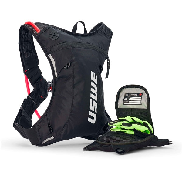 USWE-BACKPACK HYDRATION MOTO HYDRO 3L BK 5203099001 7340216602869