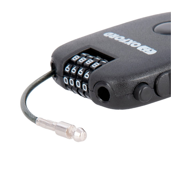 OxfordProducts-RETRACT COMBI CABLE LOCK 75CM BK LK100 5030009094170