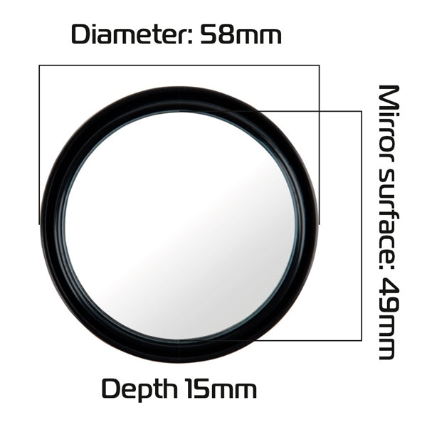 OxfordProducts-MIRROR BLIND SPOTS QTY 2 OXFORD OX757 5030009414329