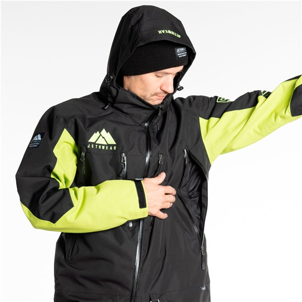 Jethwear-1 PIECE THEONE BK/LIME 3XL J24311-052-3XL 7340107557018