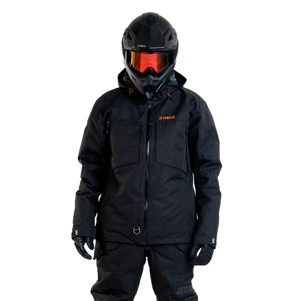 Jethwear-JACKET VENTURE SAFE BK/OG 4XL J25142-058-4XL 7340107560711