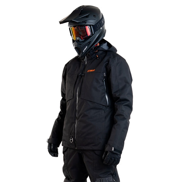 Jethwear-JACKET VENTURE SAFE BK/OG 4XL J25142-058-4XL 7340107560711