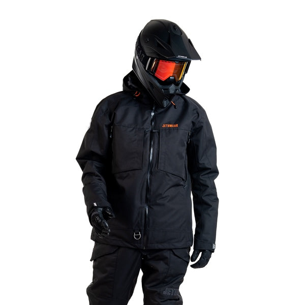 Jethwear-JACKET VENTURE SAFE BK/OG 4XL J25142-058-4XL 7340107560711