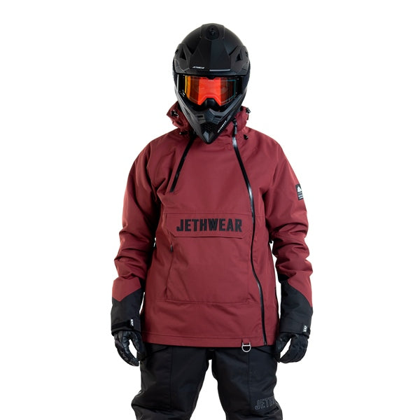 Jethwear-JACKET FLIGHT ANORAK BURGUNDY 40G 4XL J2511-080-4XL 7340107561442