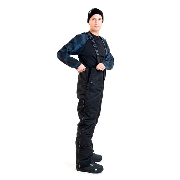 Jethwear-BIB PANT MEN TREELINE BK SAFE 4XL J25222-001-4XL 7340107561848