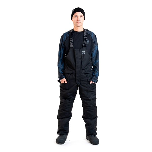 Jethwear-BIB PANT MEN TREELINE BK SAFE 4XL J25222-001-4XL 7340107561848