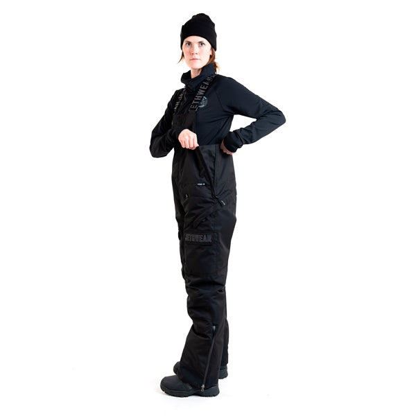 Jethwear-BIB PANT WOM TREELINE BK SAFE 4XL J25232-001-4XL 7340107562241