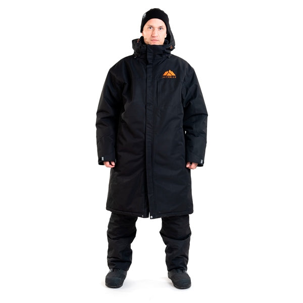 Jethwear-JACKET PIT COAT BK/OG L/XL J2561-058-L-XL 7340107564009