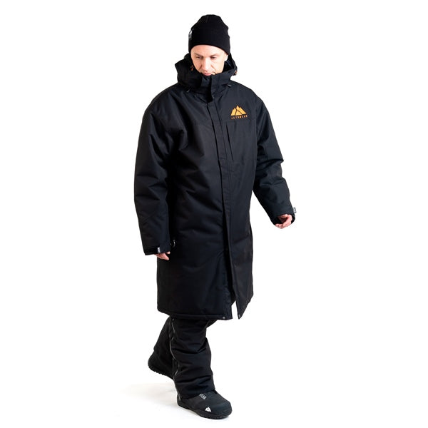 Jethwear-JACKET PIT COAT BK/OG L/XL J2561-058-L-XL 7340107564009