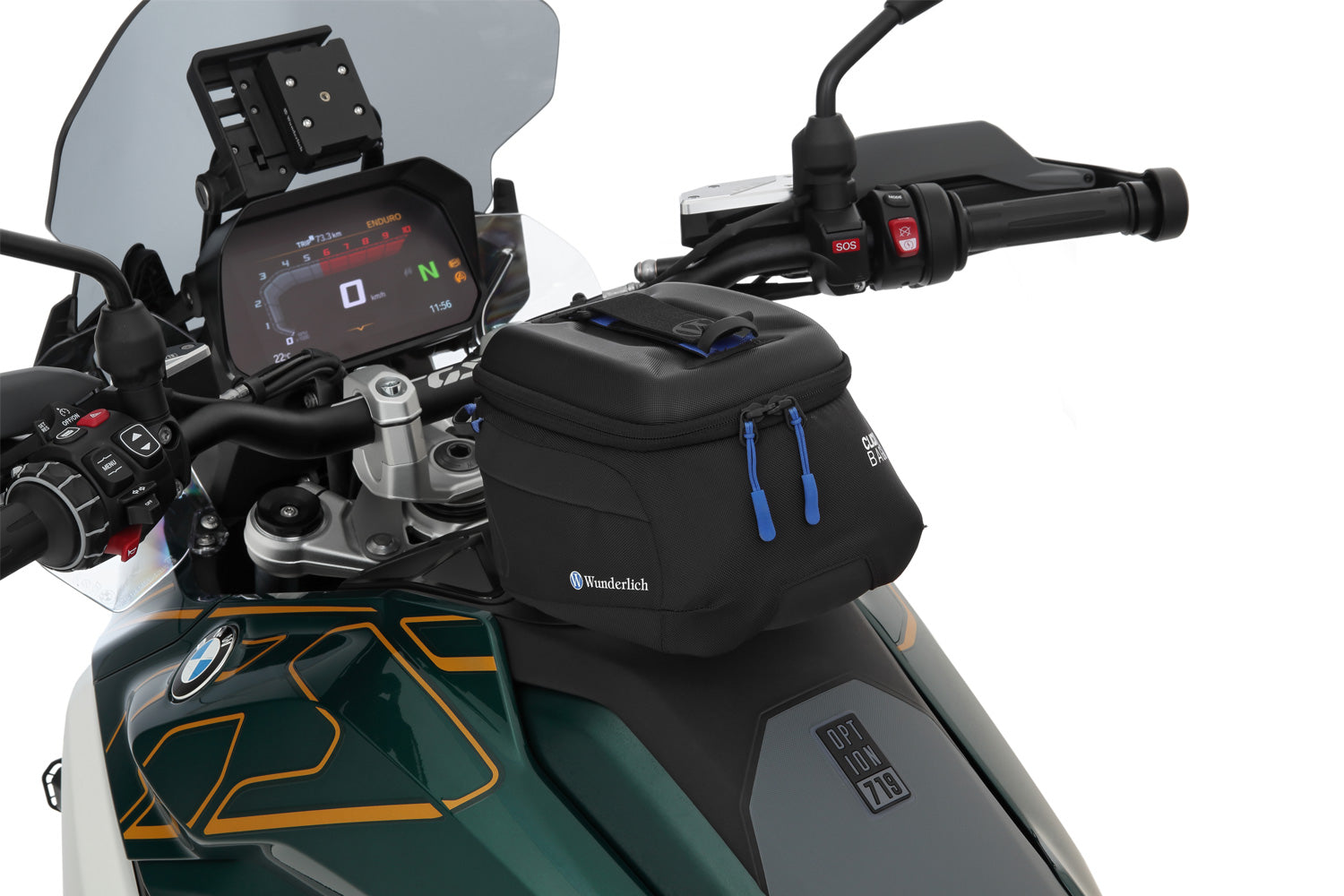 Tank bag CLICK BAG from Wunderlich - complete your BMW ✔ Premium components ✔ Integrated design ➜ Order now