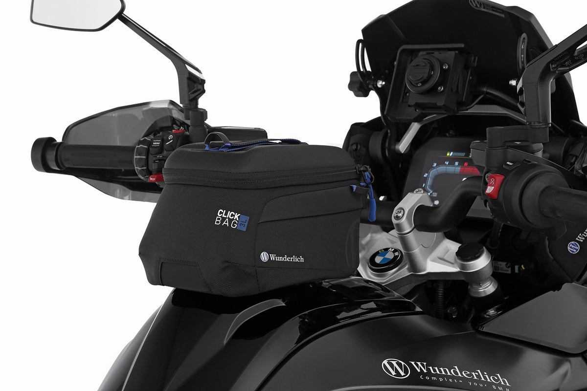 Tank bag CLICK BAG from Wunderlich - complete your BMW ✔ Premium components ✔ Integrated design ➜ Order now