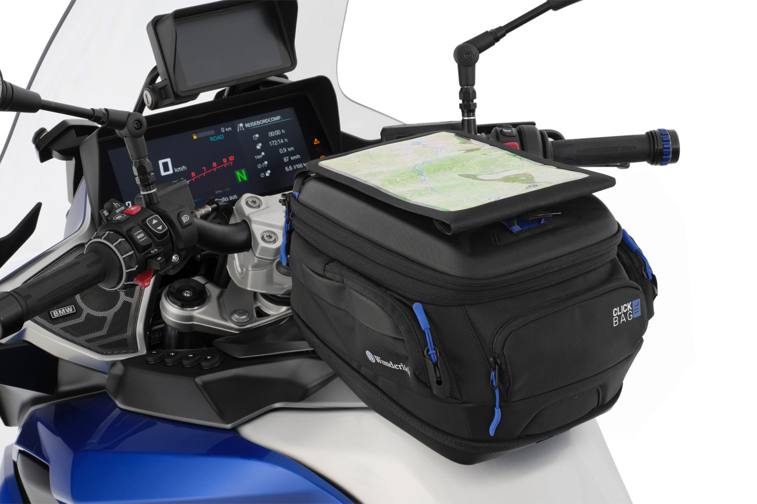 Tank bag CLICK BAG | Wunderlich - complete your BMW ✔ Premium components ✔ Integrated design ➜ Order now