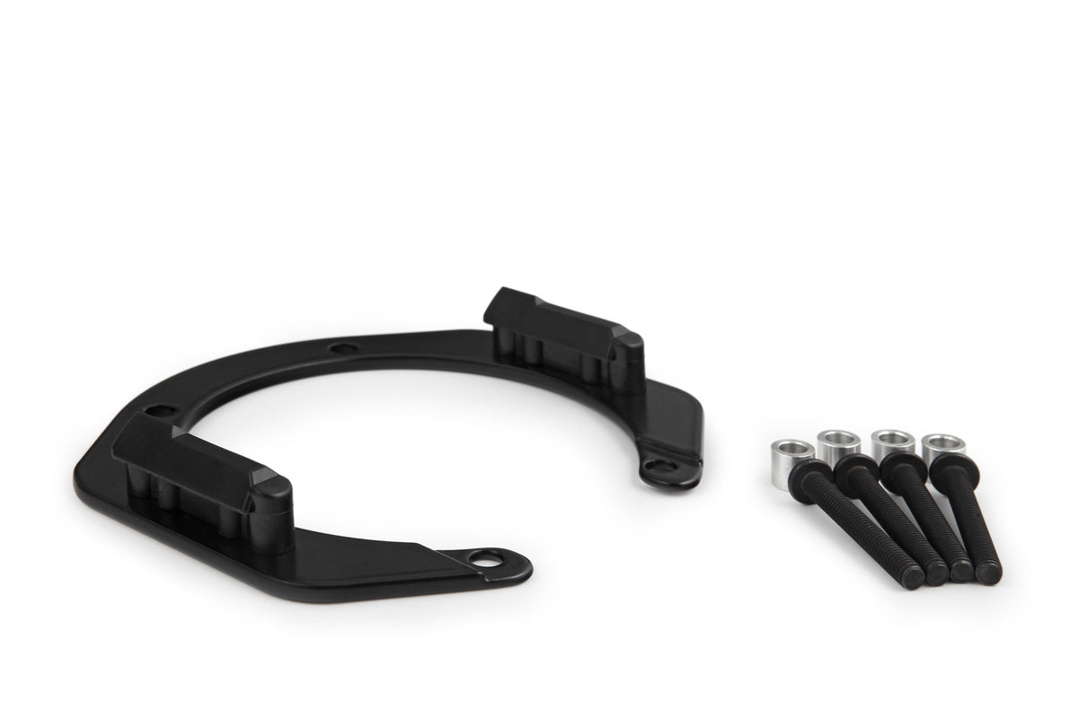 Tank ring bracket for secure attachment of CLICK BAGs with a single click
