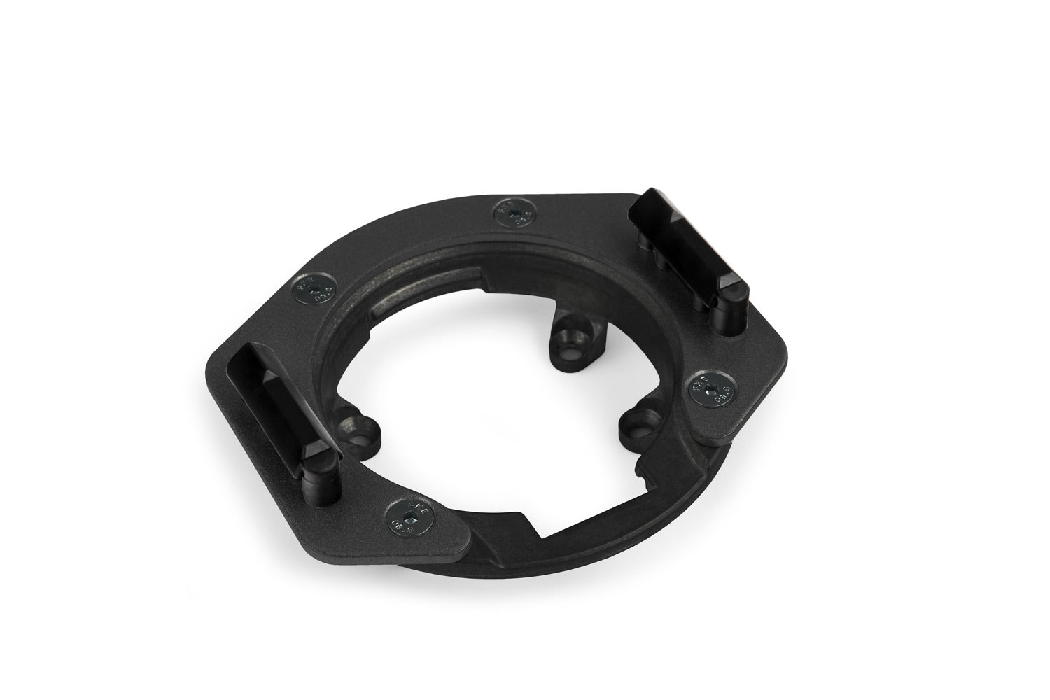 Tank ring bracket for secure attachment of CLICK BAGs with a single click
