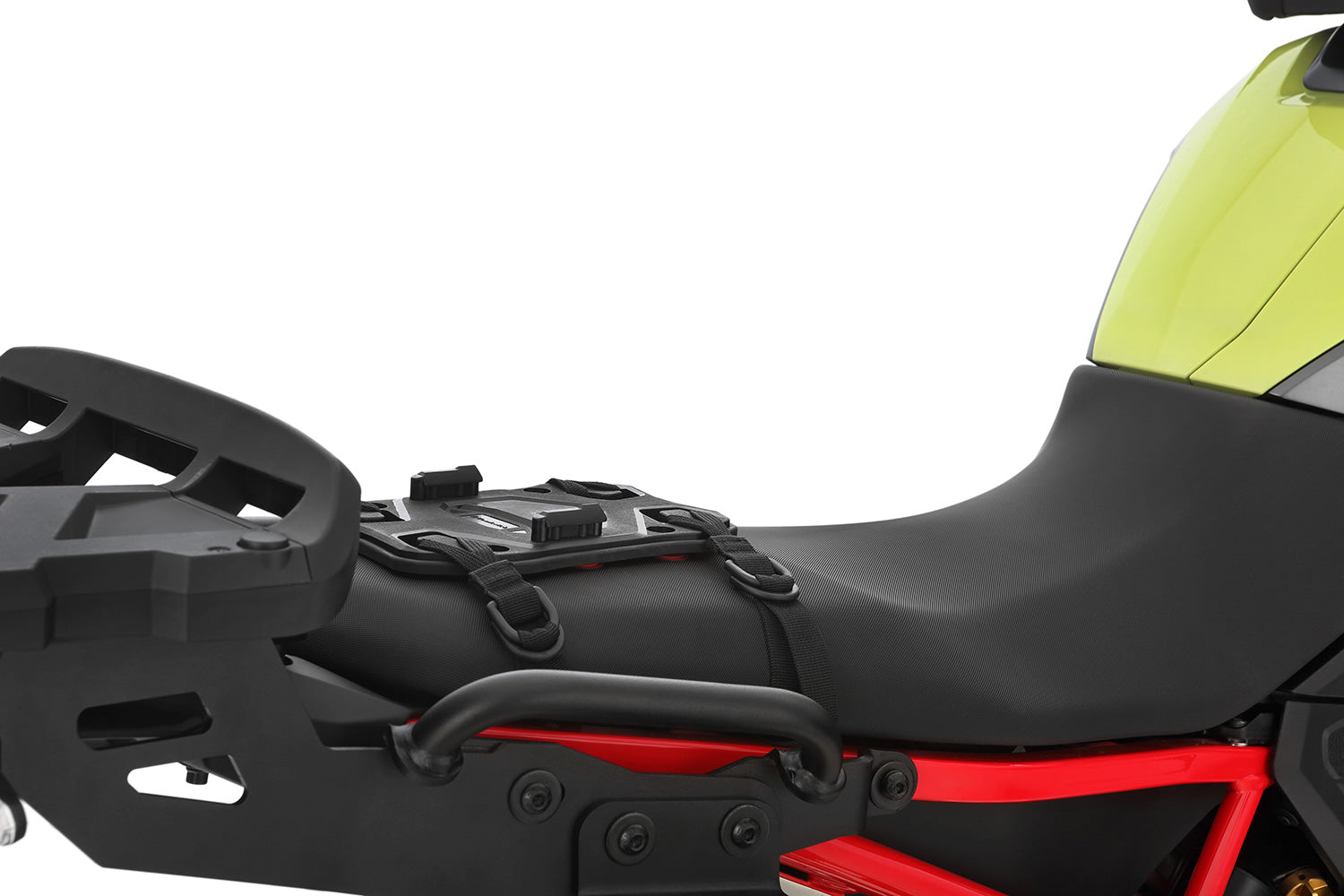Suitable for all motorcycles with pillion seat or luggage rack ✔ Premium components ✔ Integrated design ➜ Order now