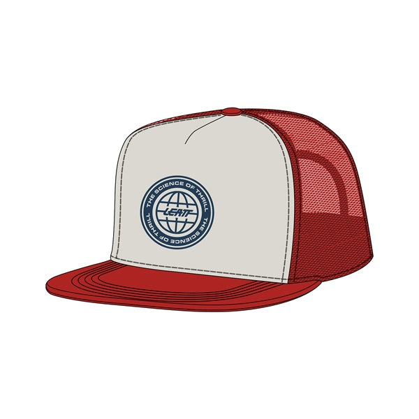 Leatt-CAP TRUCKER S-XL CHILI RD LEATT 5026081050 6009556582279