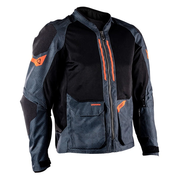 Leatt-JACKET ADV FLOWTOUR 4.5 SHORT IRON GY XL 5026002453 6009556572461
