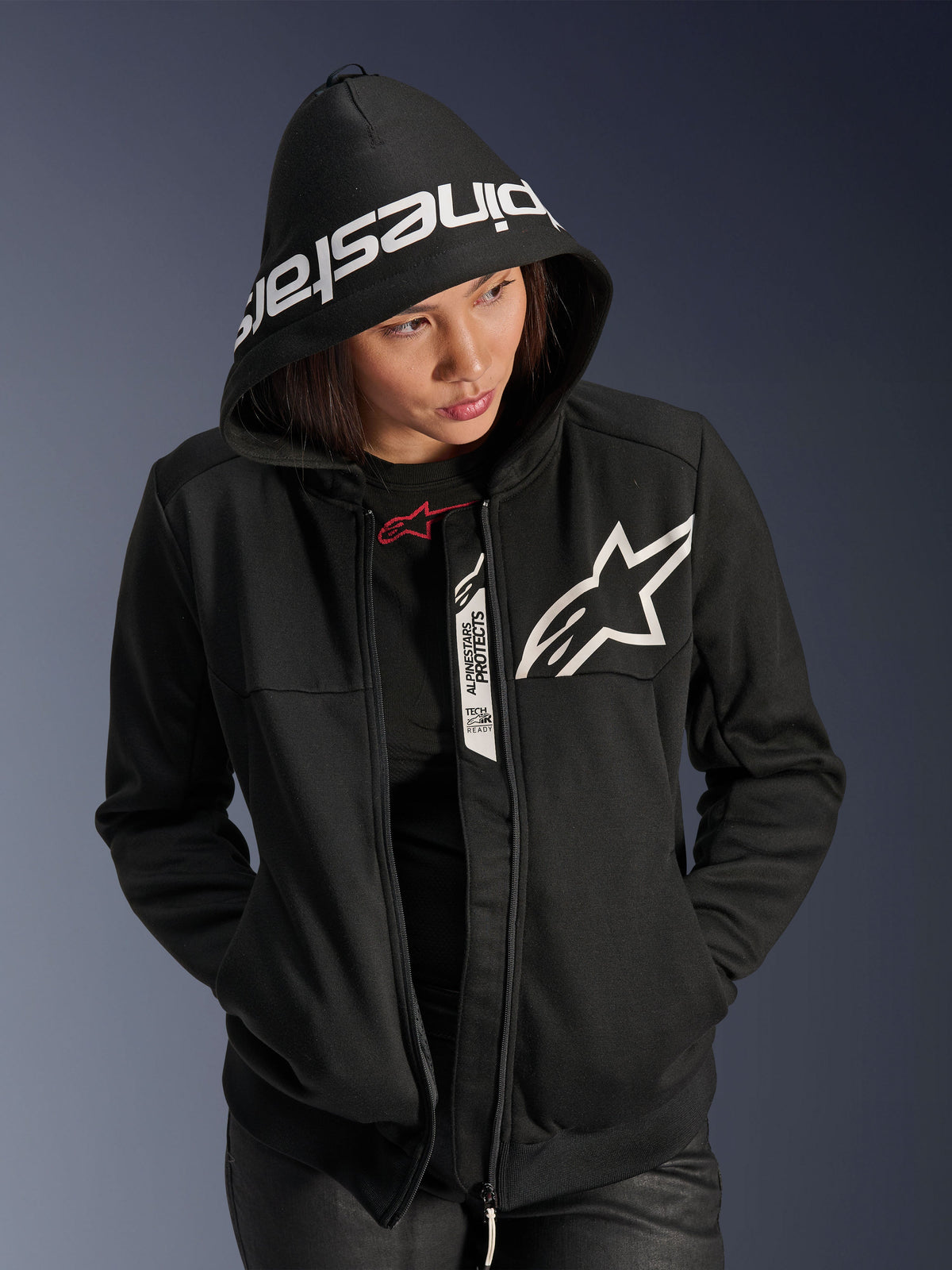 Alpinestars - Woman Stella Chrome V2 Sport Hoodie