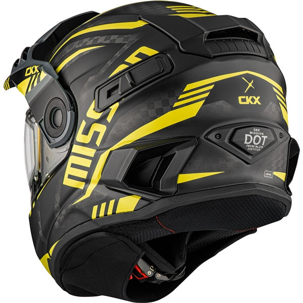 CKX-HELM MISSION DL CODE CARB YE MAT 3XL 515867 