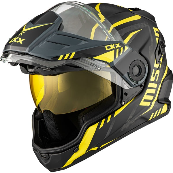 CKX-HELM MISSION DL CODE CARB YE MAT 3XL 515867 