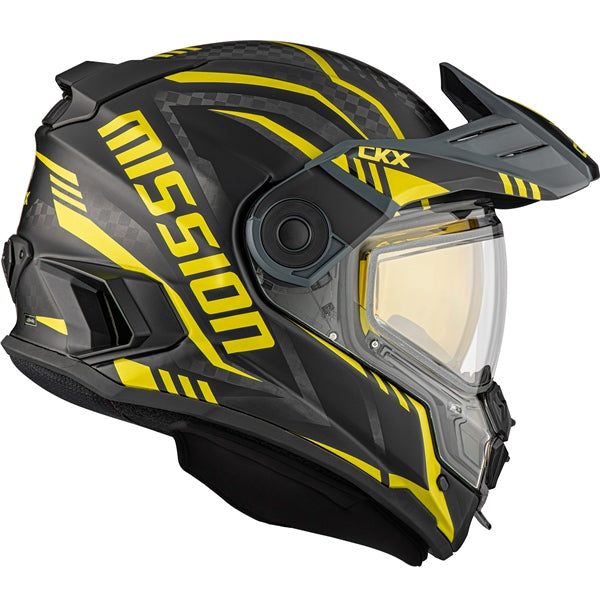 CKX-HELM MISSION DL CODE CARB YE MAT 3XL 515867 