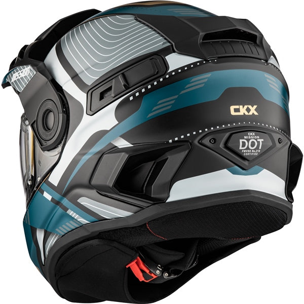 CKX - Mission AMS Full-Face Helmet, Double Shield